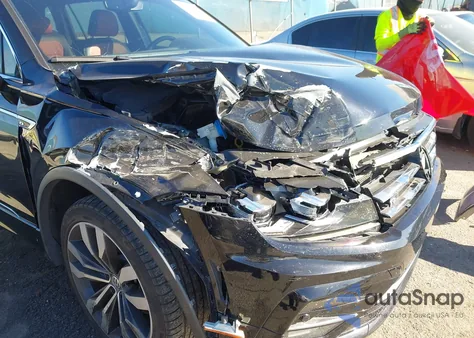 2021 Volkswagen Tiguan 2.0T Sel Premium R-Line from USA, damaged, VIN 3VV4B7AX0MM048456